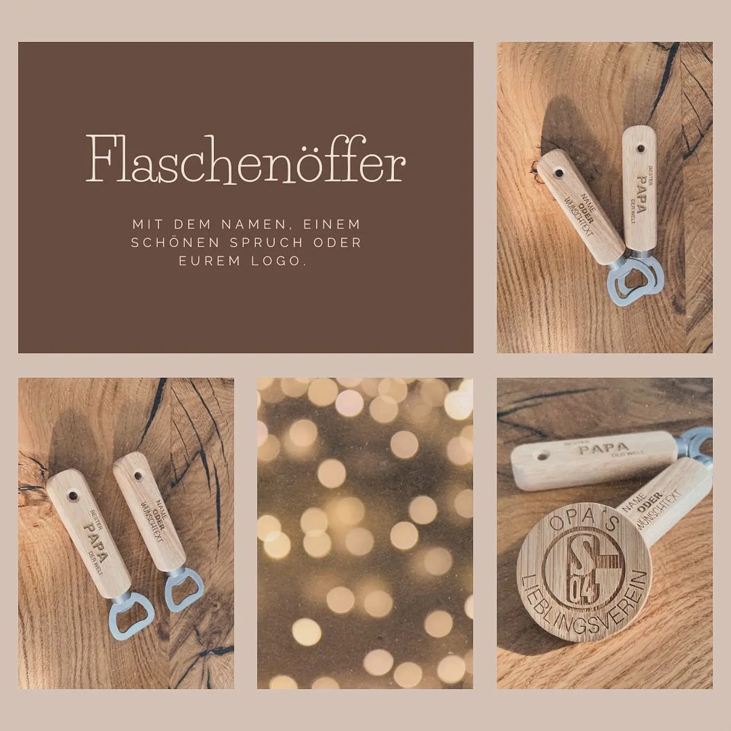 Werbemittel Weil - Personalisierte Weihnachtsartikel, Flaschenöffner
